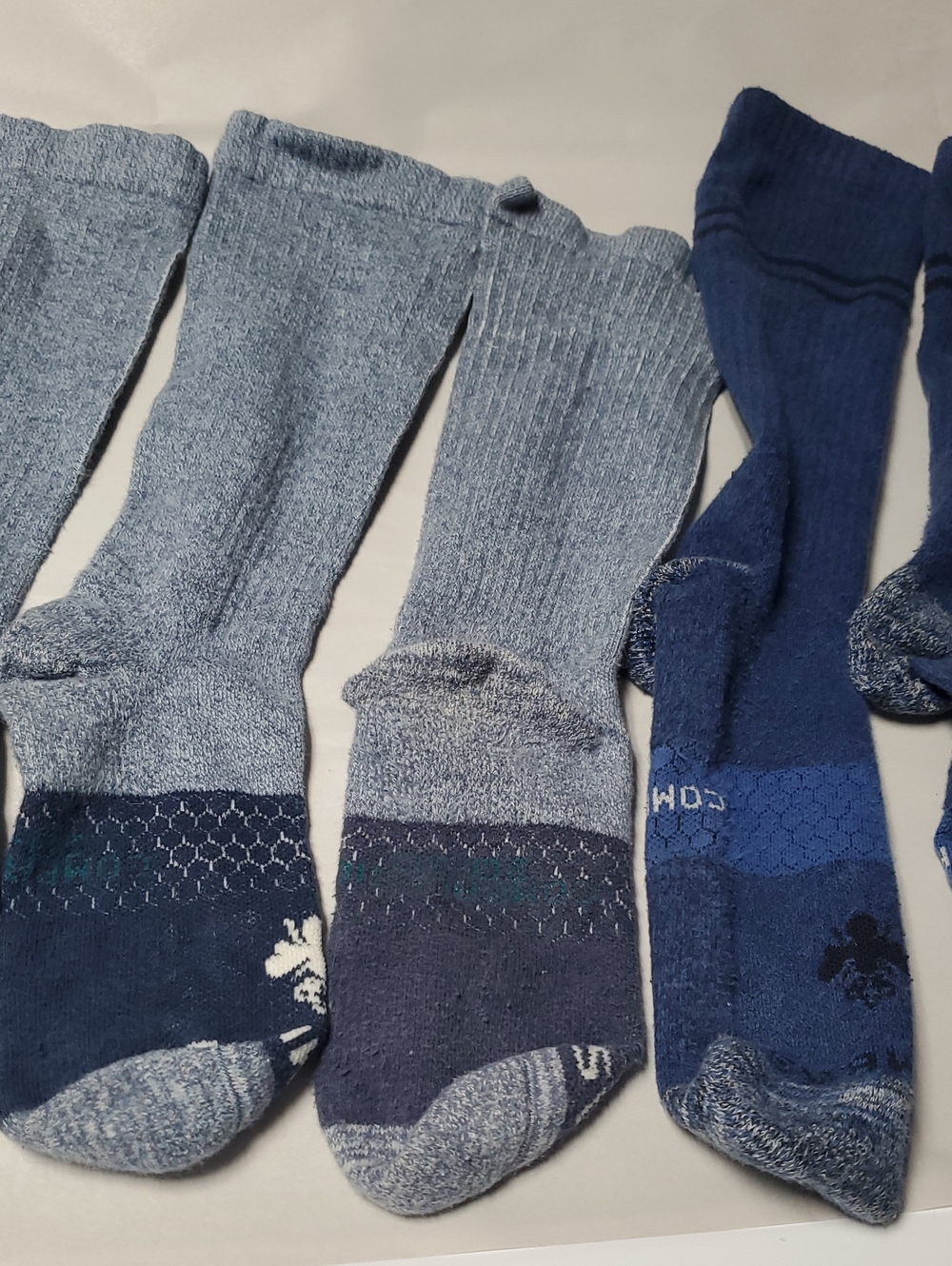 (3)pk Bombas Compression Crew Socks Size Lg 20-30 MmHg Athletic Socks - Picture 7 of 15